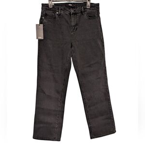 Hudson Jeans Black Straight-Leg Women's Jeans